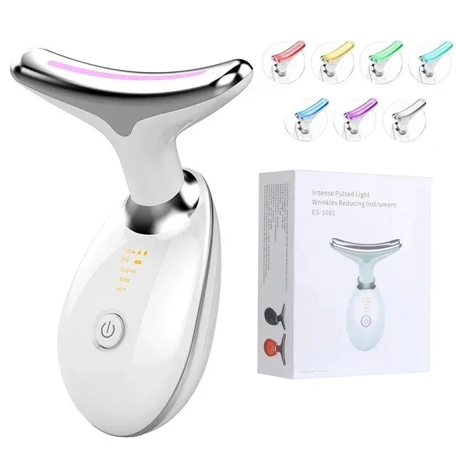 7 Color LED Vibrating Neck Massager