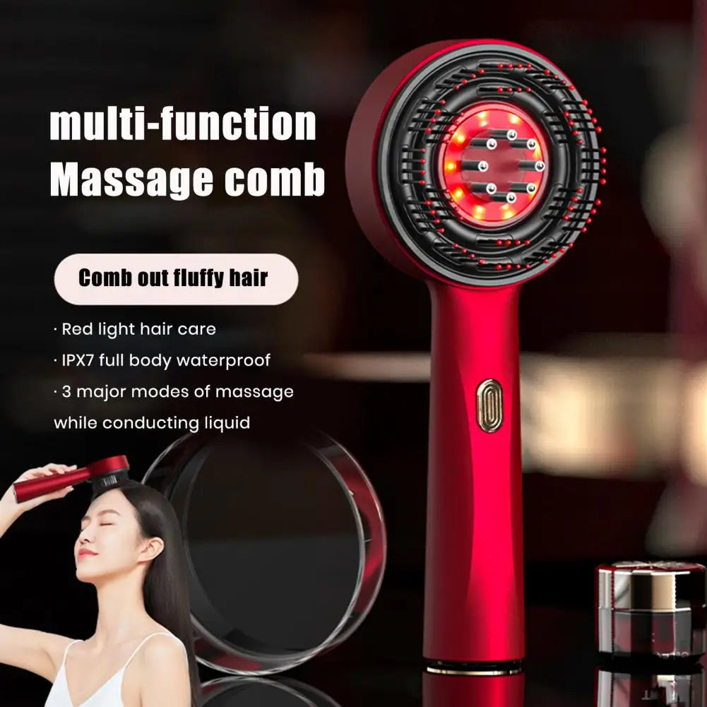 Brosse de Massage pour Cuir Chevelu IPX7 Étanche
