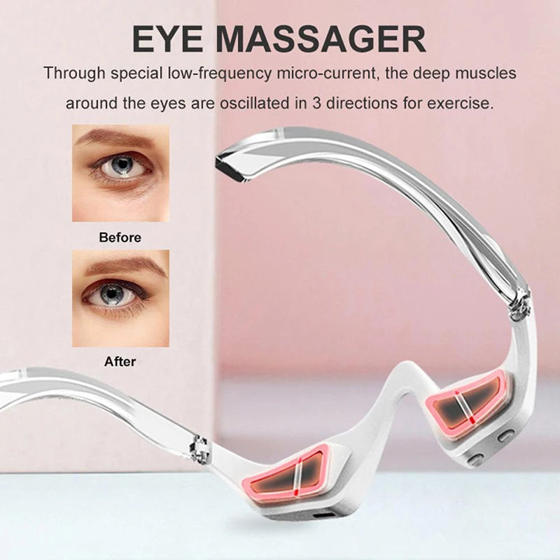 Masseur pour les yeux, élimination des cernes et des poches oculaires