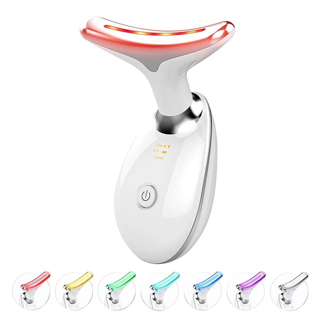 7 Color LED Vibrating Neck Massager